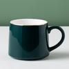 Nordic Style Gold-Trim Ceramic Mug