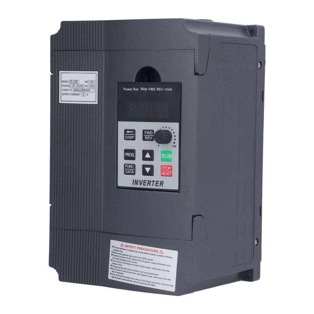 Variable Frequency Drive Converter Single Phase 1 In 3 Out Controller AC 220V for Motor CNC