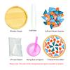 DIY Glass Mosaic Tile Kit - Mixed Colors Wooden Coaster Set for Adults, Craft Supplies for Home Decor & Gift Making