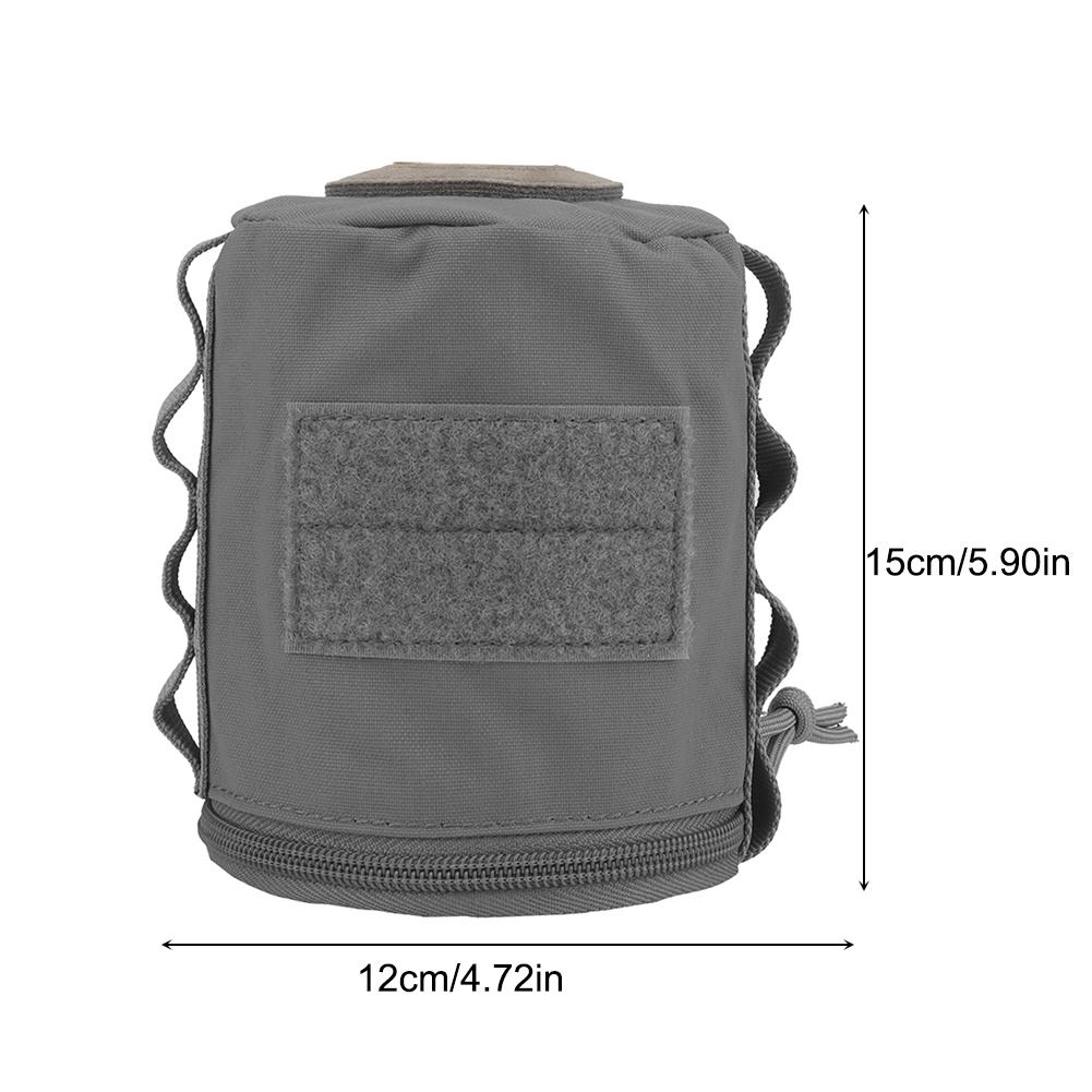 Roll Paper Storage Bag Portable Tissue Paper Pouch Polyester Waterproof Hanging Napkin Holder for Picnic Camping Hiking
