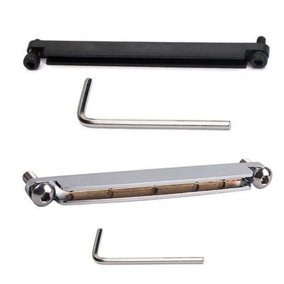 Metal Risers Saddles Replacement Bridge Saddles Repair Tool Adjustable Guitar Bridge Saddles Tool For Acoustic Folk Guitar
