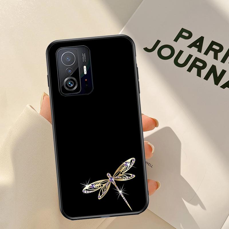 Dragonfly Animal Art Case For POCO X4 Pro X3 GT F1 F3 M3 M4 X3 Pro Phone Cover For Xiaomi 11T 12 Pro Mi 11 Lite
