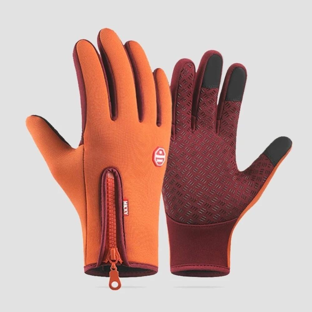 Windproof Cycling Gloves Touchscreen Outdoor Sports Gloves Thickened Thermal Gloves for Men Women