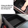 For Model S X 2025 2025 2025 Center Console Lower Tray Armrest Box Underlay Back Row Seats Storage Tank Pad Storage Box Pad