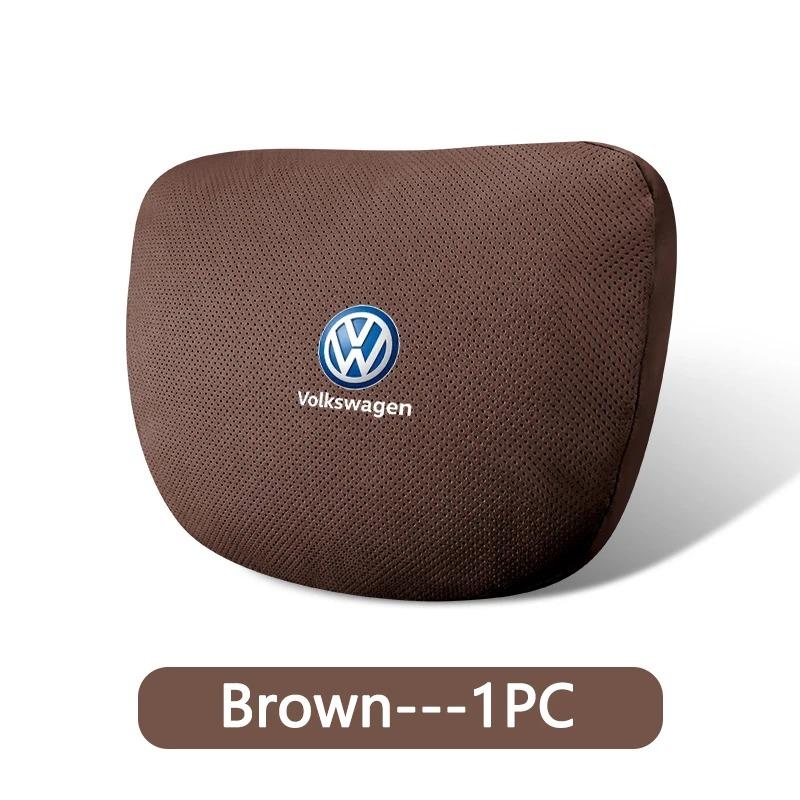 Car Headrest Neck Bracket Seat Yochu Cushion Soft Neck Pillow For VW GTI Polo Golf Passat Tiguan Arteon Tuarec Tigo Caddy bljm6