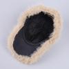 Versatile Solid Color Baseball Hat Warm Thickened Winter Baseball Hat Fluffy Windproof Fur Hat Unisex