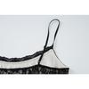 Summer Women's Sexy Lace Patchwork Long Dress Slim Strap Dress