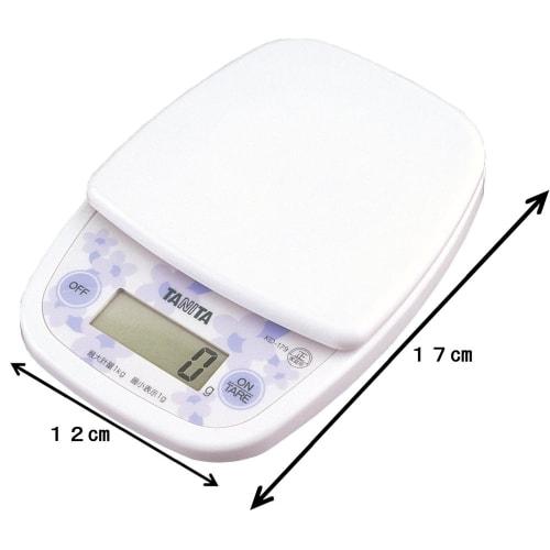 Tanita Digital Cooking Scale, 1kg, Blue, KD-179-BL