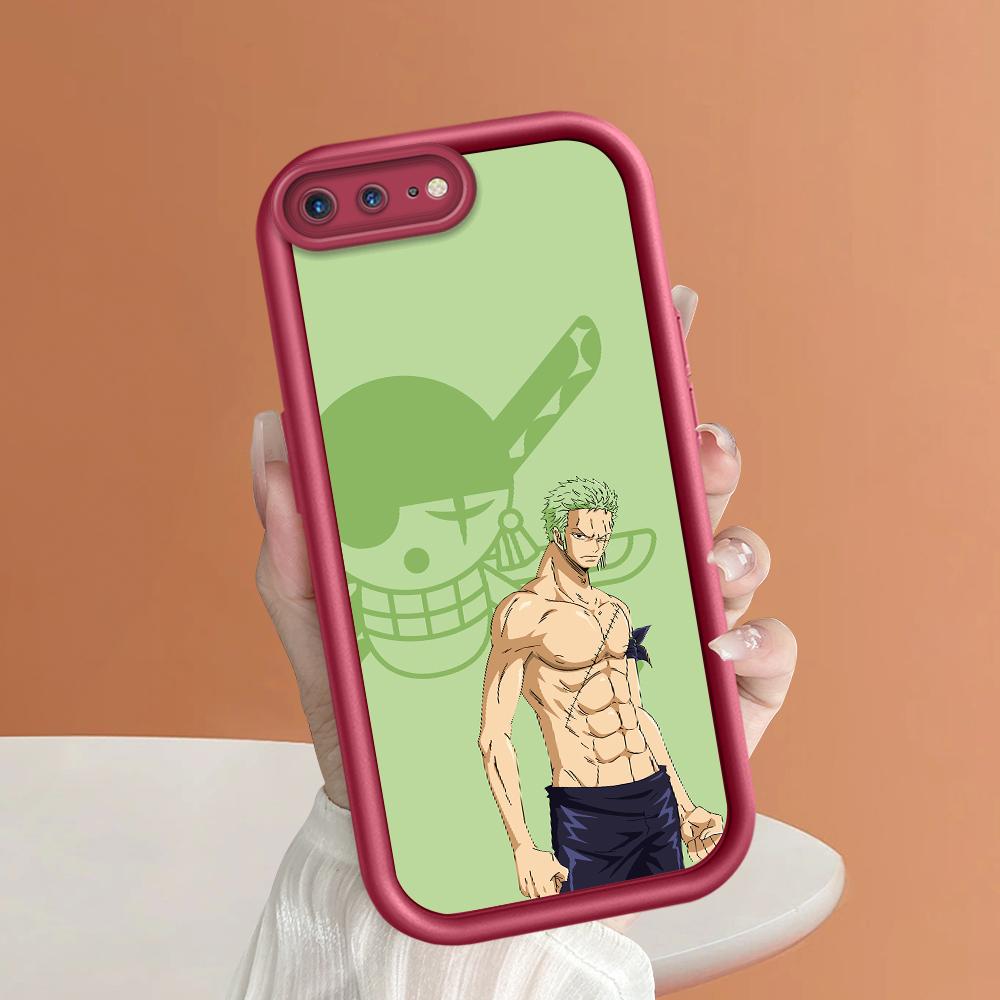 Cartoon Zoro Pattern Phone Case for iPhone Samsung Galaxy Xiaomi Redmi POCO HUAWEI Honor Shockproof Rubber Soft Flexible Cover Casing