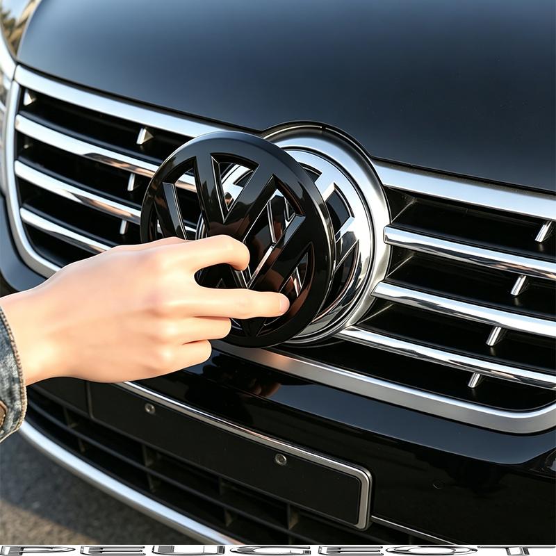 LVAXC1 Not Affect ACC Car Front Grill Rear Trunk Emblem Lid For VW Polo Golf MK6 MK7 Passat Tiguan CC T-ROC Arteon Atlas Jetta Hub Cap