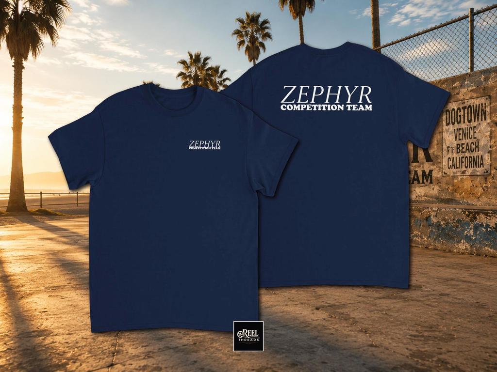 T-shirt | Zephyr Skate team | Lords of Dogtown Inspiratie | Venice Beach | 1970 | Skateboard | Californië | vintage filmgeïnspireerd t-shirt