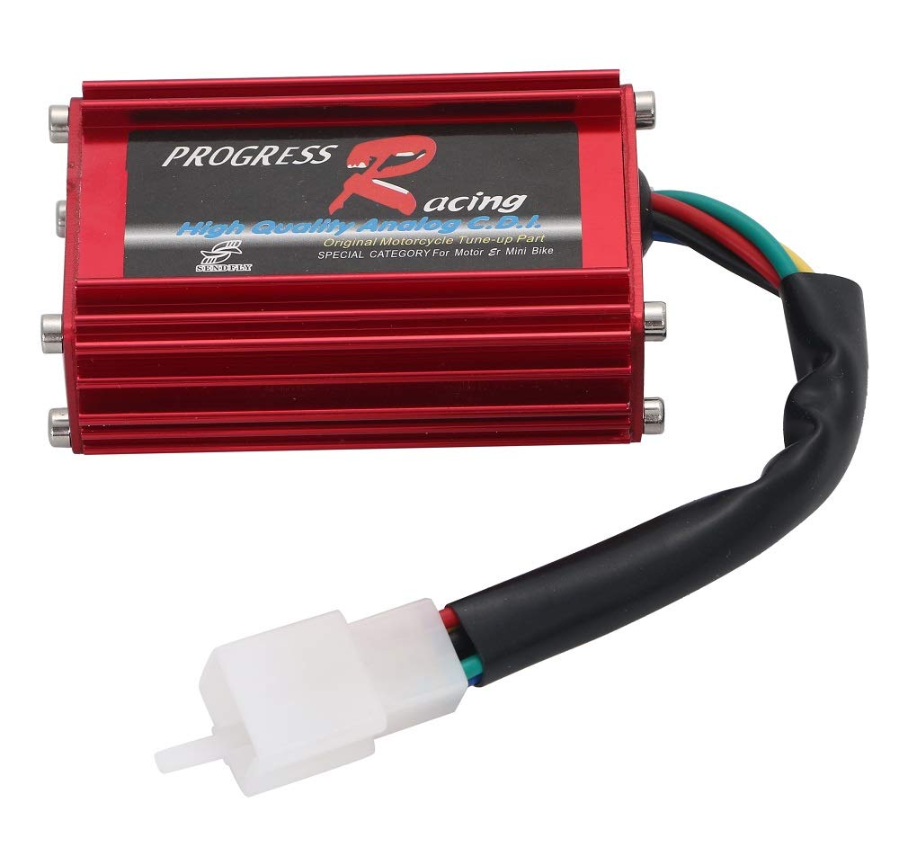 

[Avan Knight] Dio 50 Super Dio Блок зажигания Модуль стартера Блок CDI Система зажигания KRB288 (красный) красный