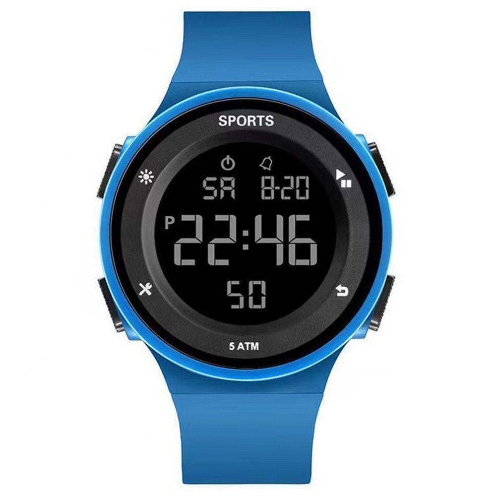 Waterproof Sports Watch Casual Chronograph High Quality Electronic Watch  Outdoor Sports