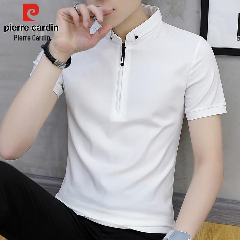 

Pierre Cardin Men s Ice Silk Short-Sleeve Polo T-Shirt 3XL