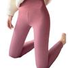 Women's Polar Fleece Thermal Pants Autumn Winter High Waist Tight-Fit Double-Sided Brushed Seamless Fleece-Lined Thickened Warm Base Layer Leggings