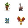 Exquisite 4cm Pokemon Charakter Anime Action Spielfigur Modell mit Glumanda Knogga Bisasam