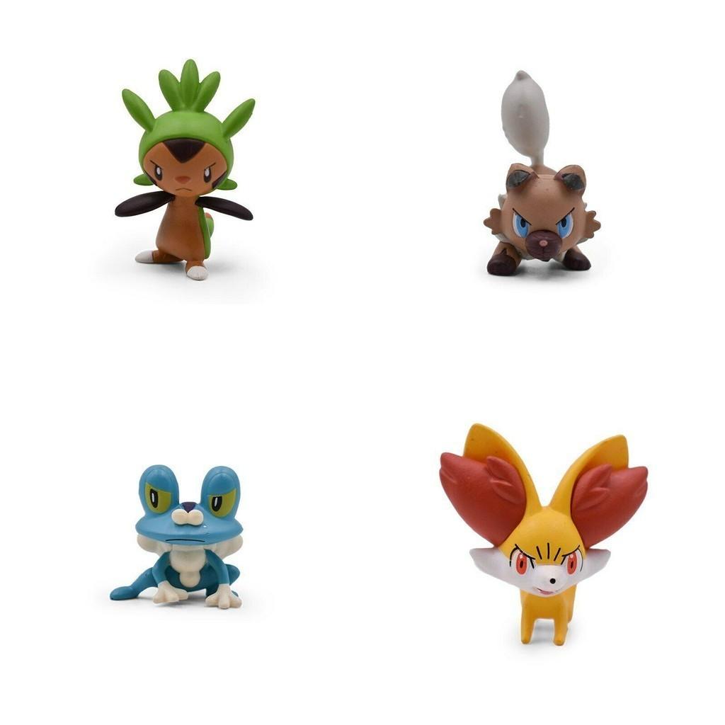 Exquisite 4cm Pokemon Charakter Anime Action Spielfigur Modell mit Glumanda Knogga Bisasam