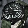 Men's Fashion Nylon Quartz Date Wristwatch 1814