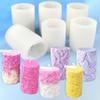 Cylinder Shaped Silicone Molds for Candle Soap Home Decoration, Art Craft, Epoxy Resin Project, Plaster Silicone Molds