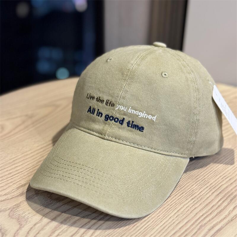 Autumn Big Head Circumference Hat Female Explosion Cap Men and Women Ins Show Small Face Widening Deepening Baseball Cap Tide
