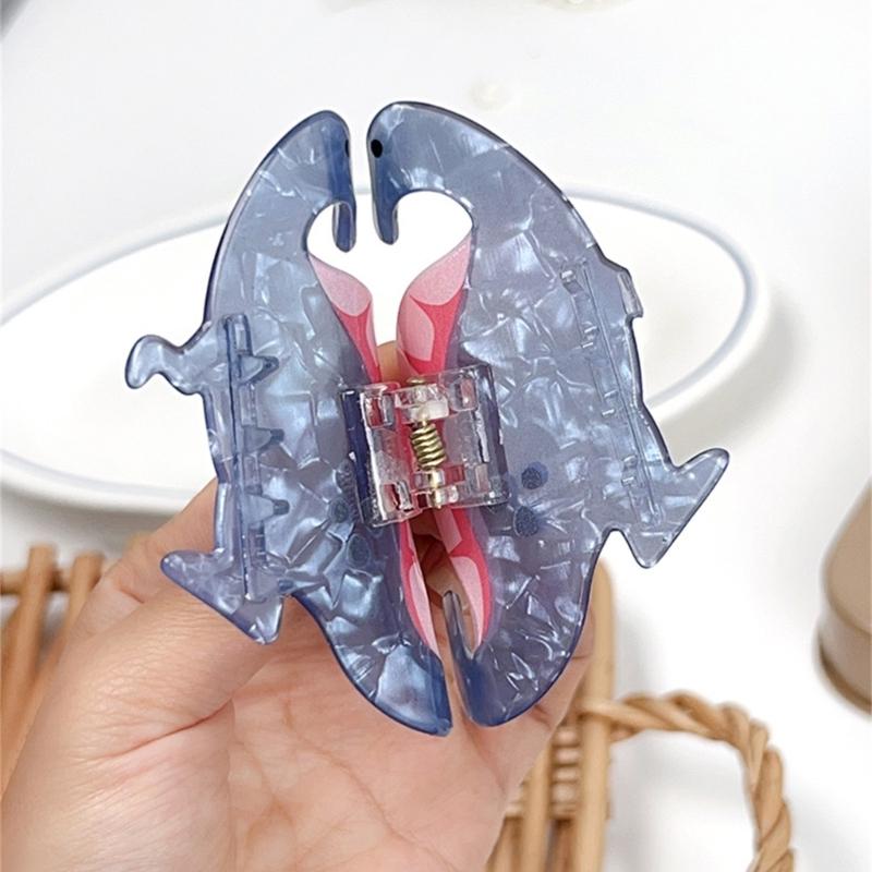 Çizgi Film Dinozor Saç Tokası Eşsiz Saç Tokası Komik Akrilik Saç Parçaları Moda Tutkunu için Dost Saç Dekorasyonu