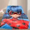 [1pc Ladybug Blanket] All-Season Blanket - Cozy Blanket for Sofa Couch Home Decoration, Digital Printed Nap Blanket