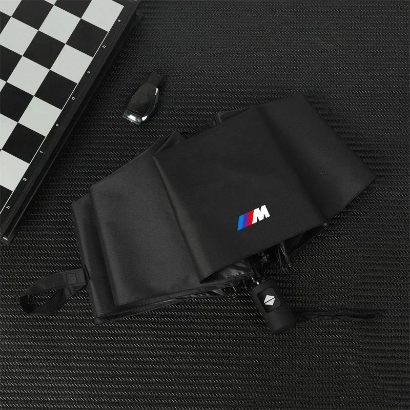 Umbrelă cu Logo Auto Pliabilă Automată Parbriz Parasolar Umbrelă Pentru Seria BMW M Performance 1 3 5 7 M3 M4 M5 M6 X1 X3 X5 X6 X7 E30