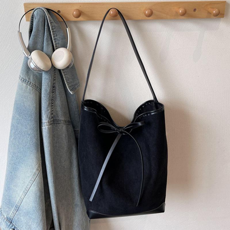 Leopard Print Bag Women's Large Capacity Autumn and Winter Matte Retro Shoulder Bag Casual Commuter Tote Bag