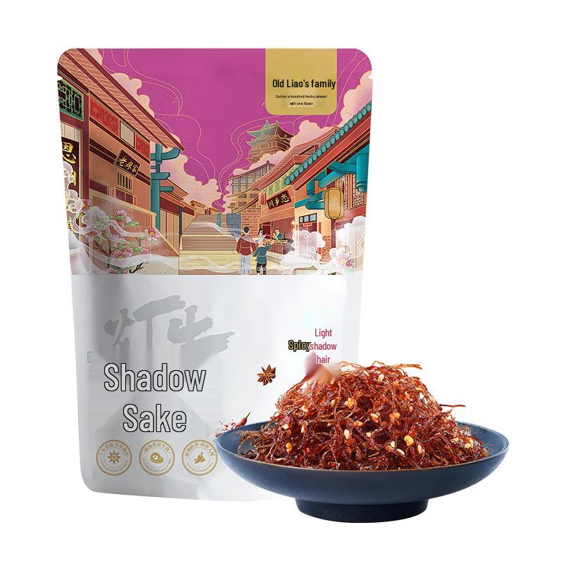 Lao Liao s Family Sichuan Dengying Silk Snack