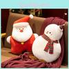 Santa Claus Decorative With Spun Polyester Cover For Living Room Festive Decor