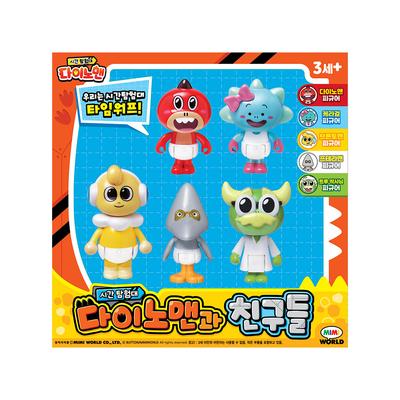 [Mimi World Official] Dino Man and Friends, Popular Korean Character Toys