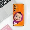 Cartoon M-MashaS And The B-Bears Phone Case For Samsung Galaxy S24/S25/S22/S30/Note20/Lite/Ultra Soft Original Liquid Silicone