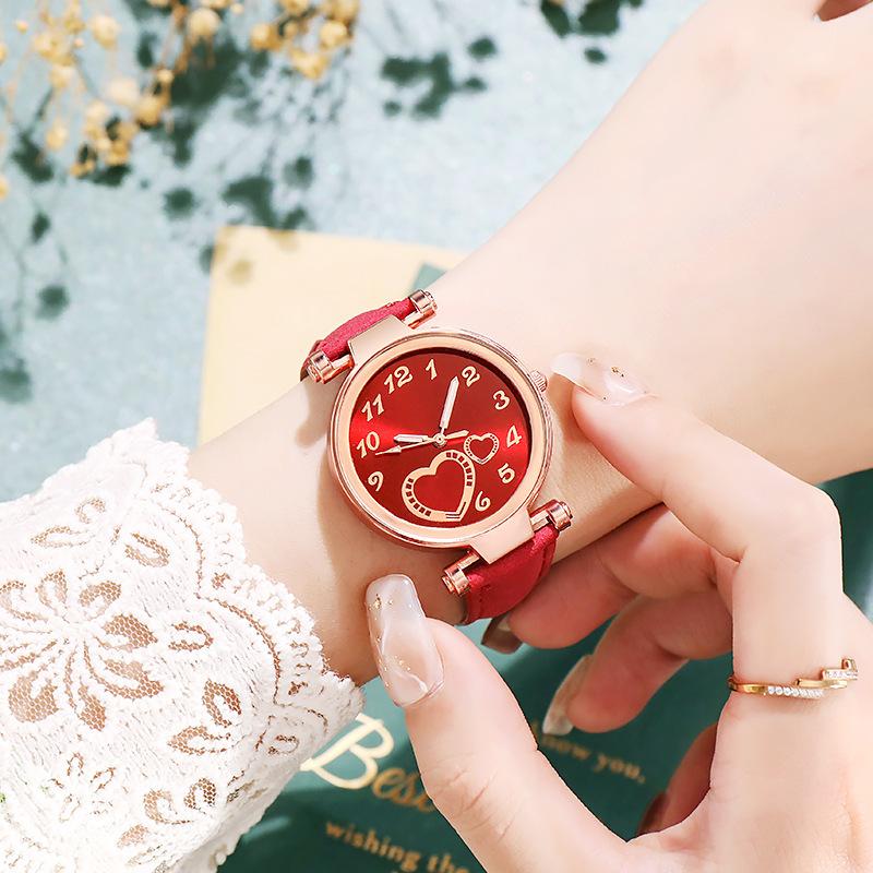 Trend Love Watch Women'S Niche Simple And Versatile Mini Temperament Student Literary Women'S Watch