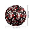 Pallone da Calcio da Partita Misura 5 Tema AC Milan Pallone da Calcio Professionale da Esterno Morbido al Tocco Pallone da Allenamento