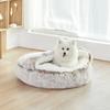 Semi-Enclosed Cat Bed Warm Cat Nest Plush Dog Sofa Windproof Dog House 2 Use Pet Dog Bed Soft Cat Sleeping Bed