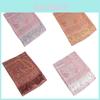 Ethnic Style Long Scarf With Faux Cashmere Feel For Autumn Winter Warmth And Sunshade