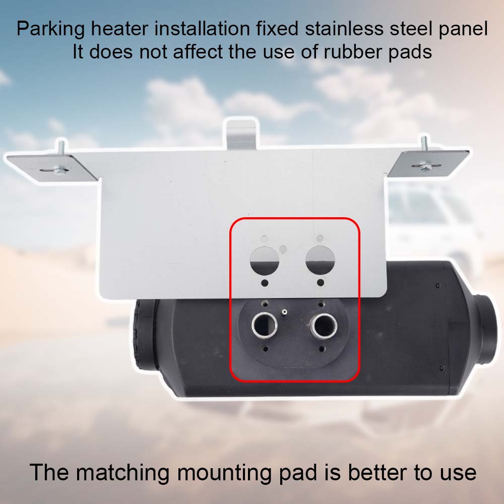 Parking Heater Fixing Bracket Stainless Steel Mounting Base Plate Diesel Heater 2KW-5KW-8KW Universal Version for VW T5/T6