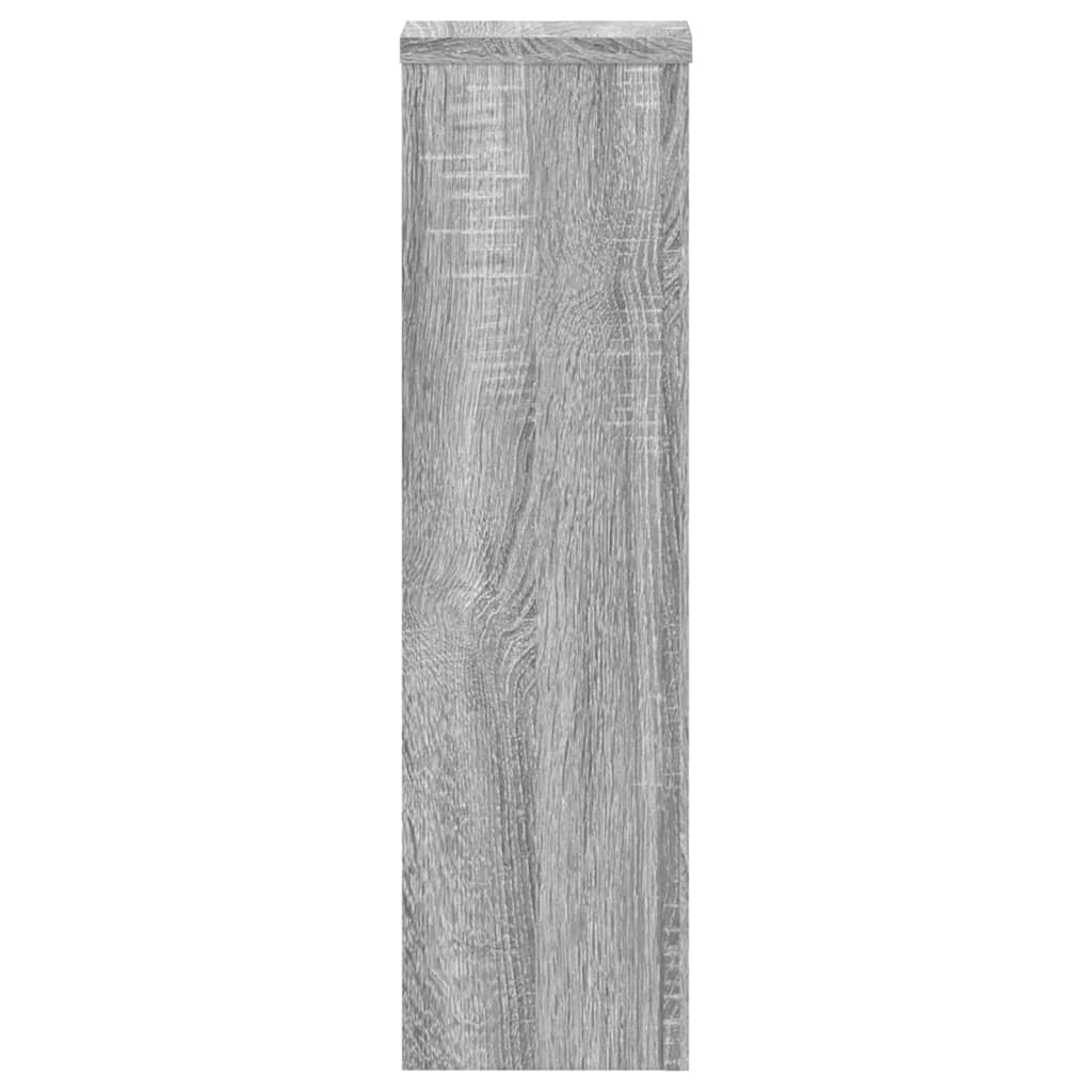 Plant Stand Set of 2 Grey Sonoma 17 x 17 x 60 cm Engineered Wood