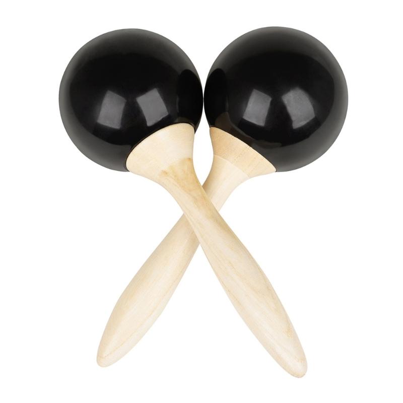 Orff Percussion Sand Hammer Wood Shaker Hand Rattle Educational Percussion Musical Instrument Toy For Kid Children Game 1