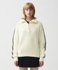 Malitteseupocheu Mouvement Half Zip-Up Sweater Ivory