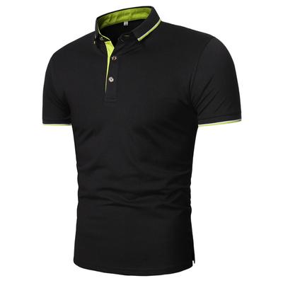 Summer Short Sleeve Polos Shirt Men Solid Casual Cotton Blends Polo Shirts Men Tops Fashion Men's Clothing
