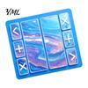 Trading Board for Kids Fidget Mat, Non-Slip Rubber 18" x 16" Portable with Markers Accept Add Reject Toys Game Table Mat