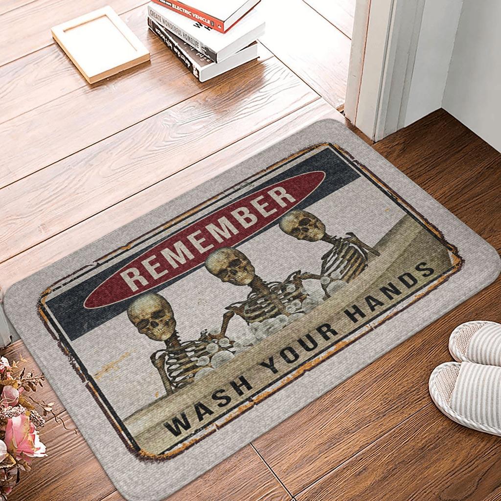 Fun Cat Come In Doormat Anti-Slip Kitchen Bath Mat Garden Garage Door Floor Entrance Carpet Rug