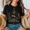 Sea Witch Shirt: Witchy Mermaid Tee | Gothic Siren T-Shirt | Ocean Witch Occult Apparel | Pagan Wiccan Dark Siren Coven Top Witchy Gift