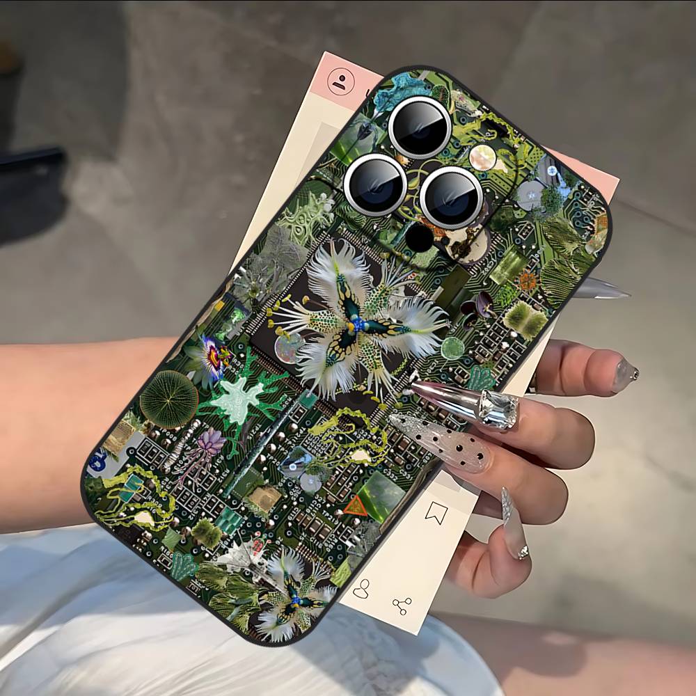 

A-Abstract-P-Plants Phone Case For IPhone 17/16/15/13/14 Pro Max/ 11Plus/X/Xr/Xs Max/12mini iphone14pro