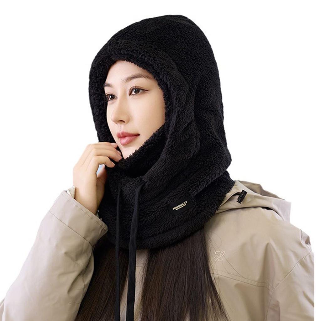 Balaclava Warm Hat Earflaps Warm Trapper Hat for Skiing Skateboarding Thick Windproof Ushanka Hat for Cold Weather