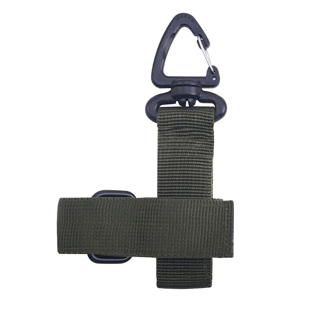 Adjustable Quick Release Gloves Hook Rotatable-hanging Head Webbing Gloves Hook  Backpack