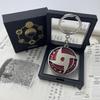 Rotatable Decompression Eternal Mangekyō Sharingan Anime Keychain Pendant