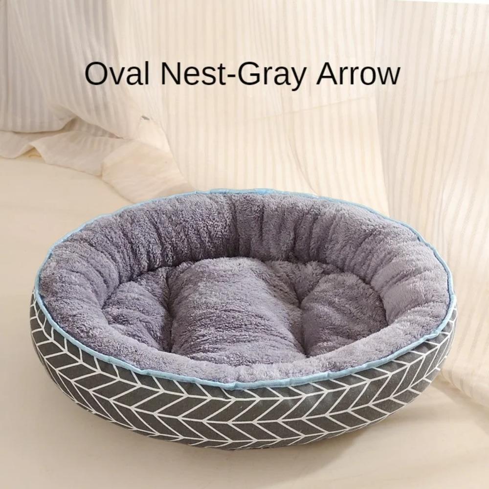

New Creative Four Seasons Universal Cat and Dog Nests Pet Supplies New Winter Warm Pet Nests Deep Sleep High Resilience Dog Nest S