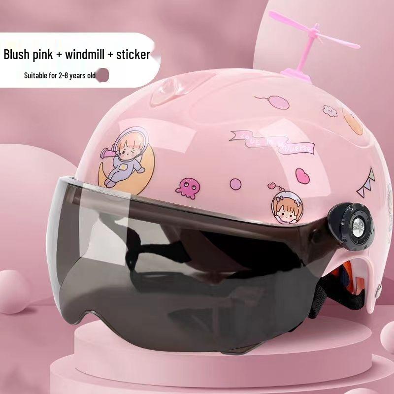 Children's Electric Scooter Helmet - Summer Sun Protection, All-Season Safety for Toddlers.